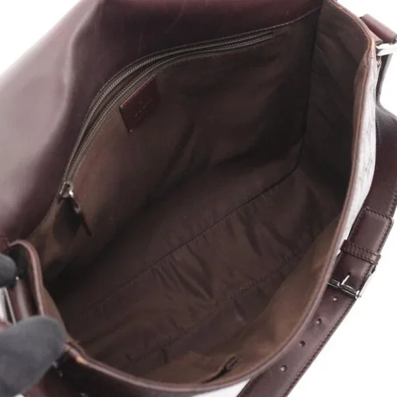 Gucci Shoulder Bag Guccissima Dark Brown Leather - Picture 3 of 9